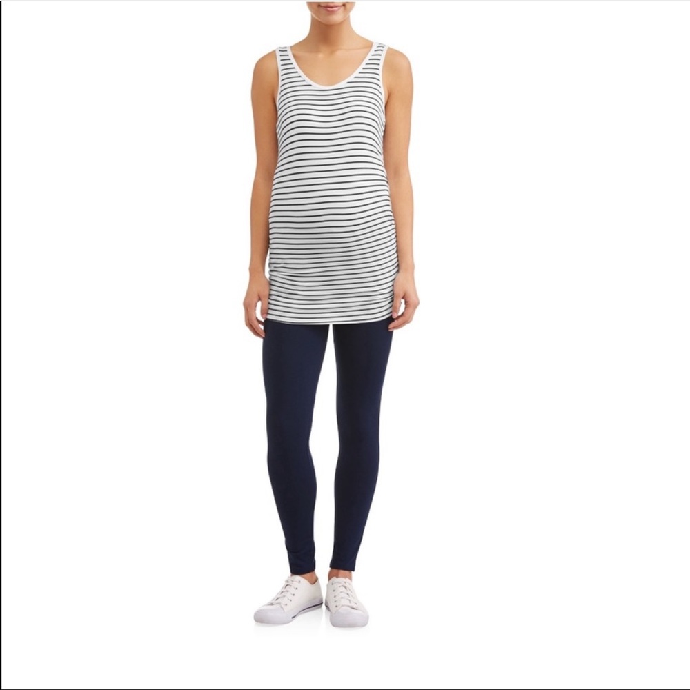 Maternity Full Panel Leggings - Picture 3 of 4